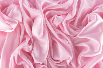 Smooth elegant pink silk or satin texture can be used as a wedding backdrop. luxury background...
