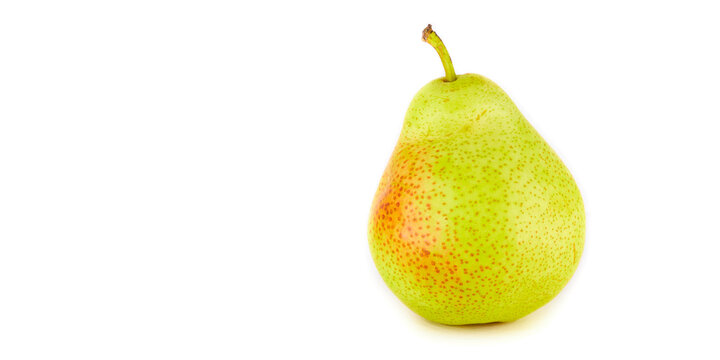pear on white background isolated