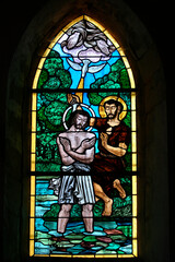 Fototapeta na wymiar Christ's baptism