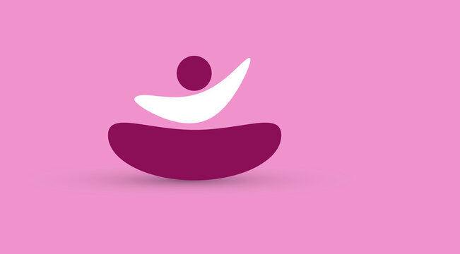 yoga, sagome, meditazione, benessere