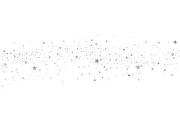 Light silver glitter confetti background. White festive texture.