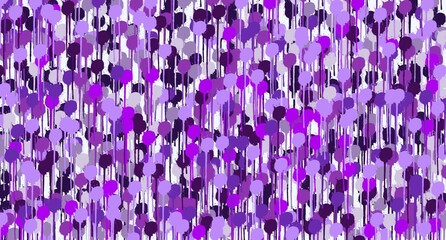 Purple aerosol streaks on the wall. Graffiti. Illustration for background and wallpaper.