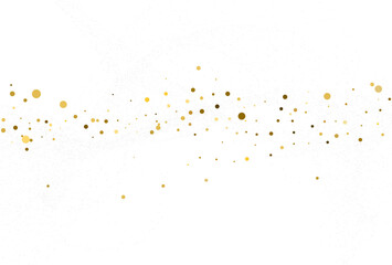 Light silver gold glitter confetti. Light background.