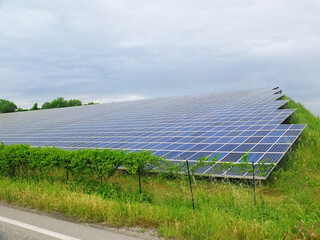 Solar energy. Solar battery. Alternative energy sources. Environmentally friendly energy sources. Solar power plant