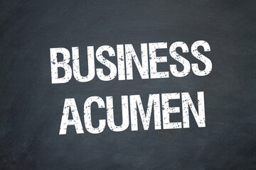 Business acumen
