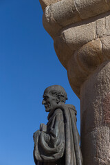 San Pedro de Alcantara statue, Caceres, Spain