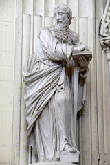 Obraz premium Chiesa di San Matteo, Lecce, Apulia.Statue of Saint Paul