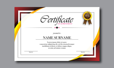certificate employee template design