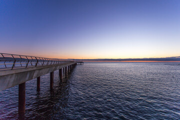 Fototapeta na wymiar Lorne Pier at sunrise, Victoria, Australia