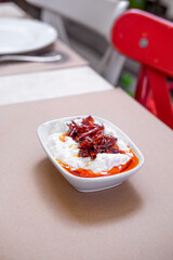 dried red hot peppers