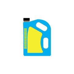 oil lubrycan bottles design illustration