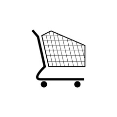 shooping cart design illustration