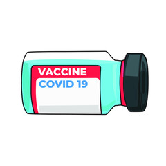 Virus Vaccine Booster Vector Illustrator Perfect For Medic Health And Hospital
