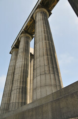 Naklejka premium Calton Hill Observatory, Edinburgh, Scotland, UK