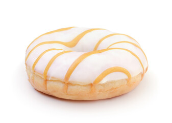 Donut isolated on white.
