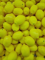A bunch of fresh and healthy sweet lemon fruits