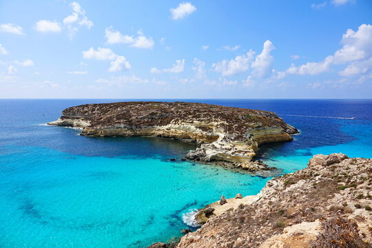 The Rabbit Island Of Lampedusa In Italy