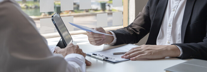 Supervisor gives the document envelope to the employee, supervisor submits the resignation documents to the irresponsible employee, Layoffs or dismissal.