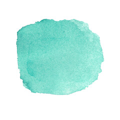 Obraz premium blue watercolor paper