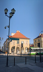Bialystok, part of the main square.
