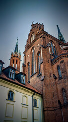 Part of Cathedral Basilica of the Assumption of the Blessed Virgin Mary in Białystok, Poland 
