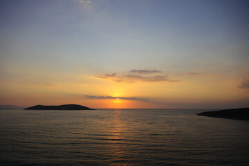 Seaside town of Bodrum and spectacular sunsets