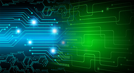 cyber circuit future technology concept background
