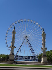 Fototapeta premium ferris wheel in the park