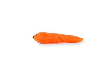 Carrots isolated on a white background