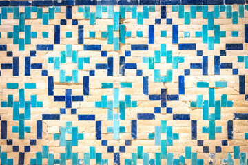 tile mosaic, Buchara, Buxoro, Bukhara, Uzbekistan, silk road, central asia