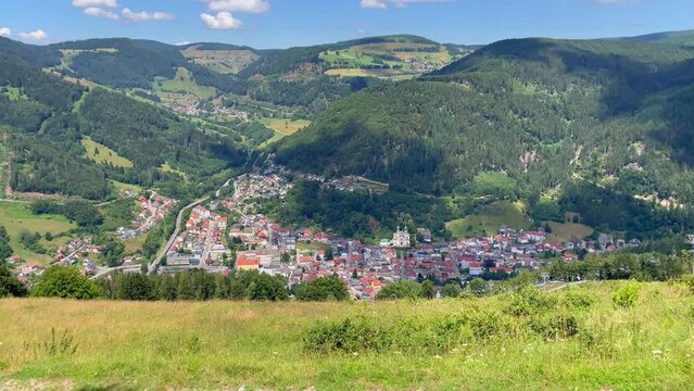 Todtnau Town and Germany Green Mountains, summer,2022
Todtnau is a town in the district of L&ouml;rrach in Baden-W&uuml;rttemberg,summer, Germany,2022
