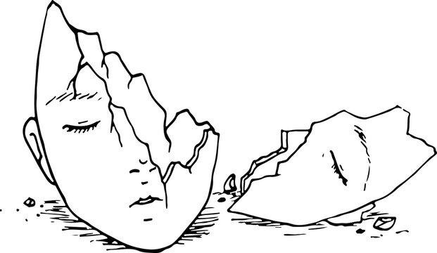 Battered Woman Drawing battered-woman-drawing