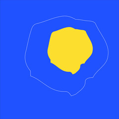   Vector illustration of blue-yellow template, the colors of the national flag of country Ukraine,  independence or patriotism concept, Stop war, and concept of peace in Ukraine