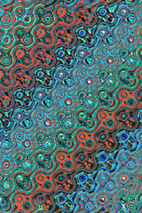 Abstract and contemporary digital art design