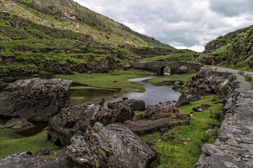 The road along Black Lough