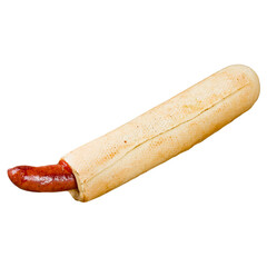 hot dog French isolated on a white background