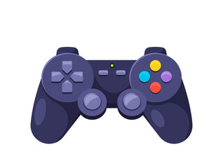 Gamer Joystick with Colorful Buttons, Game Console, Gamepad For Teenagers, Video And Computer Games Entertainment © Pavlo Syvak