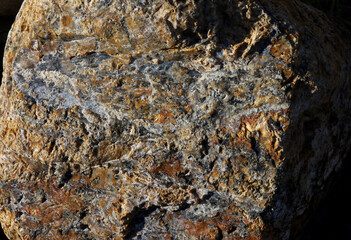 close-up old stone wall texture background