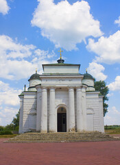 Church at National Historical and Cultural Reserve "Kachanivka"  in Chernigov regio  in Village Kachanivka, Ukraine