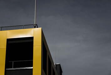 colorful modern building.