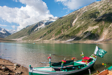 Obraz premium Saif ul Malook Lake Kaghan Valley KPK, Pakistan