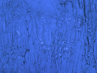 blue painted wall