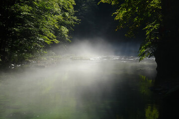 Flussidylle in Slowenien