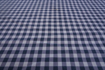 Blue and White Gingham as Background