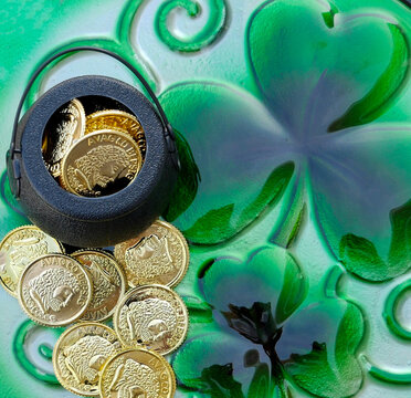 A Pot O' Gold and Shamrocks