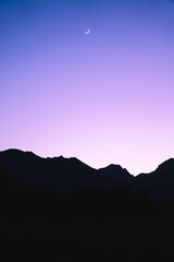 Sunset over California's Eastern Sierra Mountain Range!