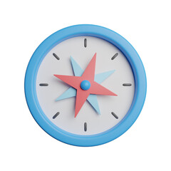 Compass 3D Rendering Illustration Photo HD Quality