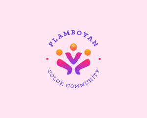 People community logo with colorful gradient.