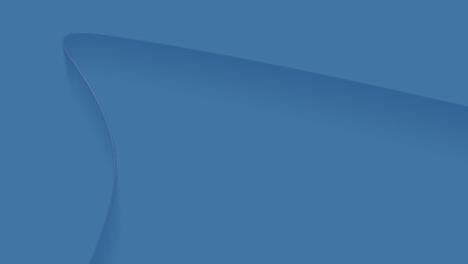 Dense fog is covering a wall (3D Rendering)