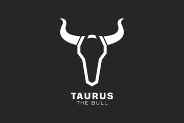 Letter V logo, Bull logo,head bull logo, monogram Logo Design Template Element